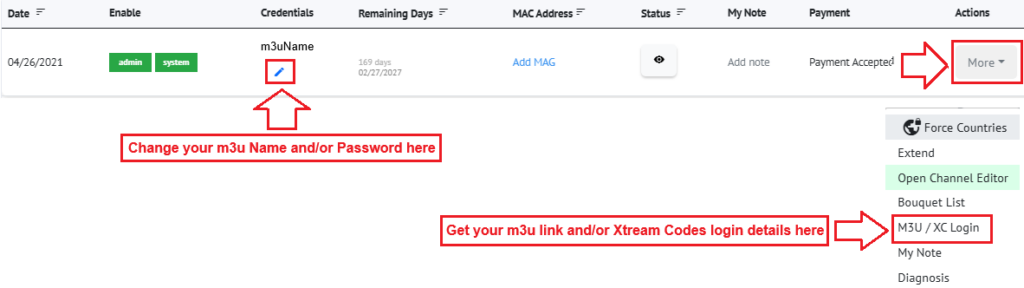 get m3u details